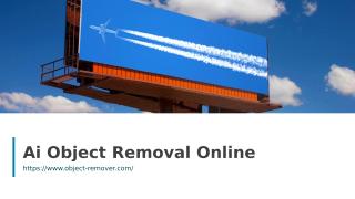 Ai Object Removal Online.ppt