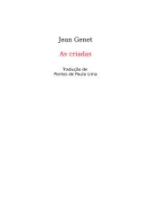 Genet, Jean - As criadas [Teatro].doc