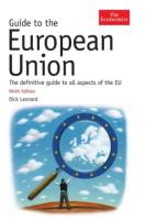 The Economist - European Union.pdf