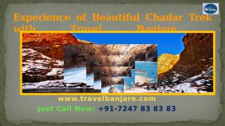 Experience of Beautiful Chadar Trek with Travel Banjare.pptx