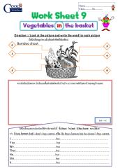 GoodWorkSheet Vegetables  in  the basket.pdf